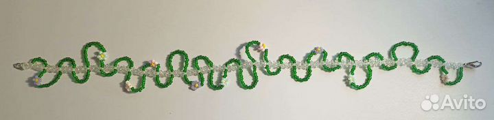 Чокер/ожерелье из бисера (ручная работа)