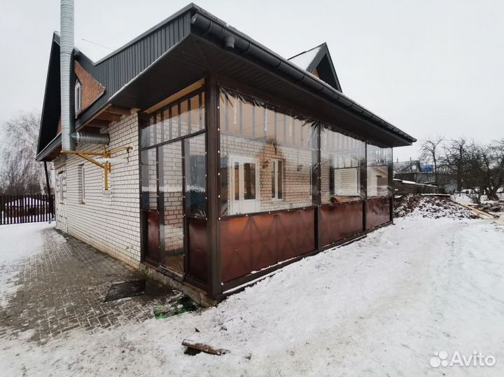 Мягкие окна для террасы