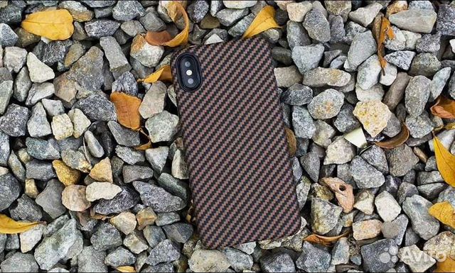 Чехол Pitaka MagEZ Case для iPhone X/XS коричневый