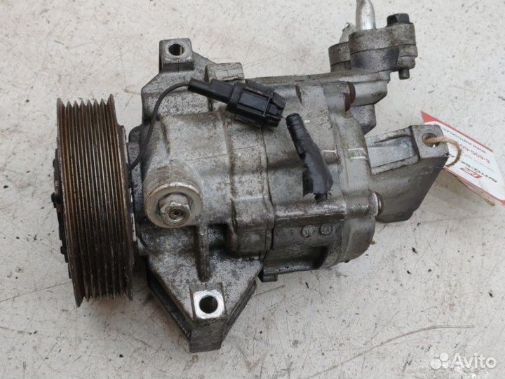 Компрессор кондиционера. Nissan Tiida C11 HR16DE