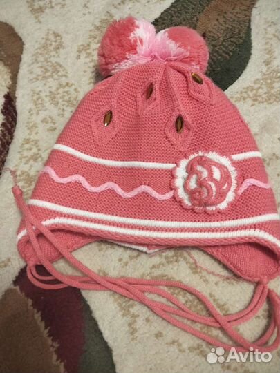 Комплект шапка, шарф