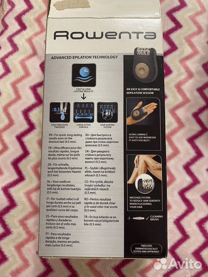 Эпилятор rowenta