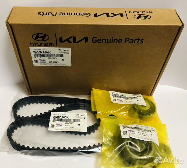 Комплект грм G4FK/G4EC/G4ED/G4EE/G4GR Hyundai/Kia