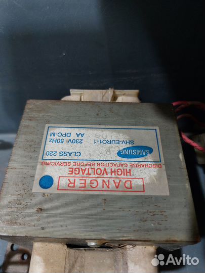 Трансформатор микроволновой печи свч