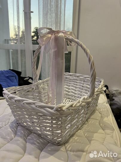 Корзина плетеная большая