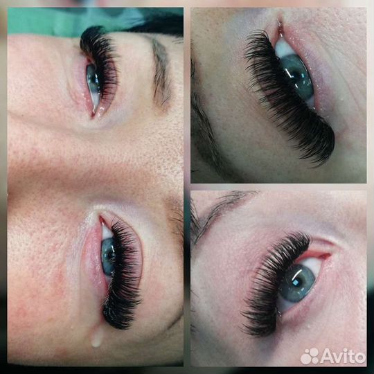 Наращивание ресниц. 1 час. Мега объем