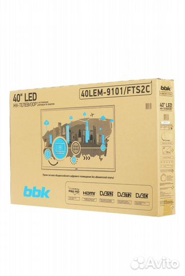 Новый Телевизор BBK 40