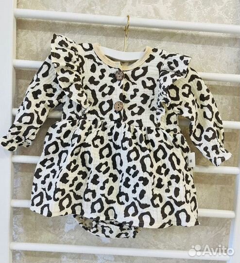 Боди платье на девочку