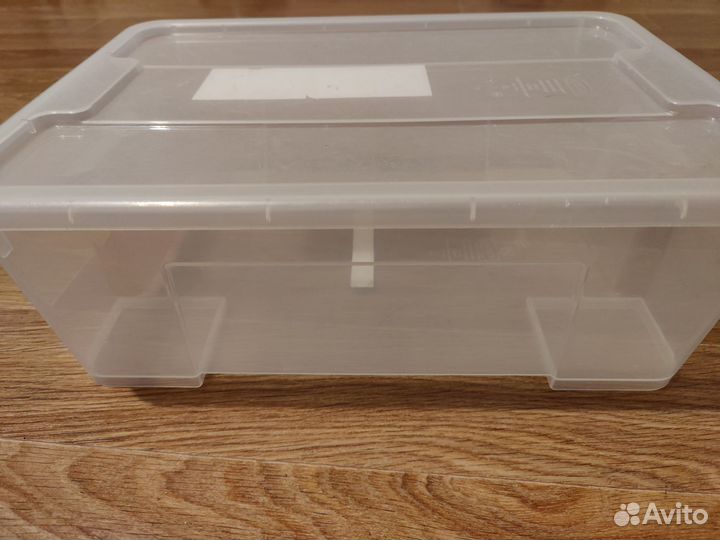 Контейнер Икеа Самла с крышкой