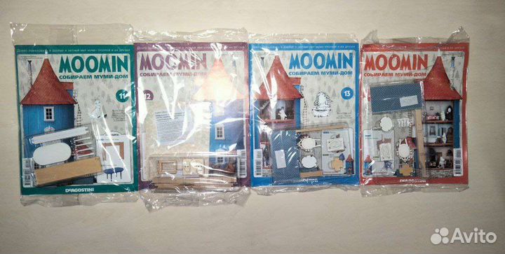 Журналы Деагостини Муми-тролли moomin DeAgostini