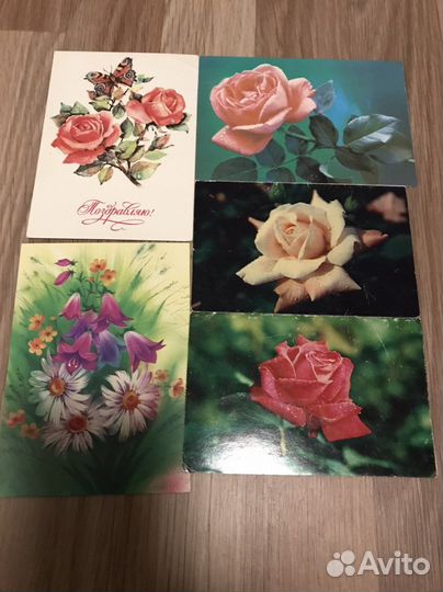 Открытки СССР чистые