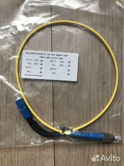 Оптические патчкорды