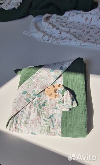 Полотенце для новорожденных муслин