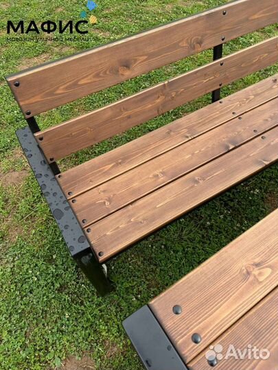 Стол и скамья 