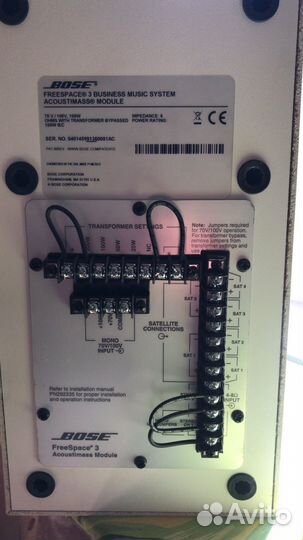 Сабвуфер bose