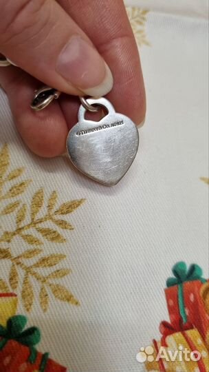 Браслет Tiffany&Co серебро-эмаль