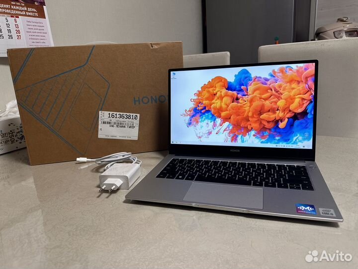 Ультрабук honor MagicBook X 14 серебристый