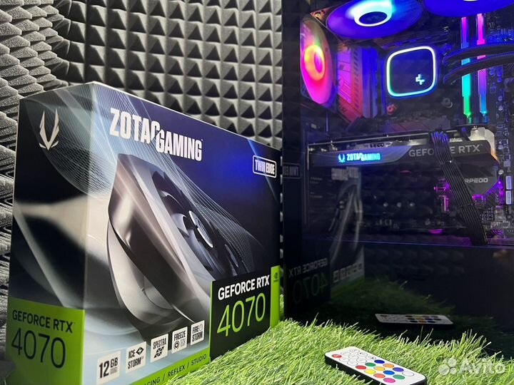 Игровой пк i7-11700K/RTX4070/32gb/1TB m2