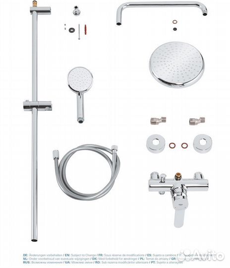 Grohe Tempesta Cosmopolitan System