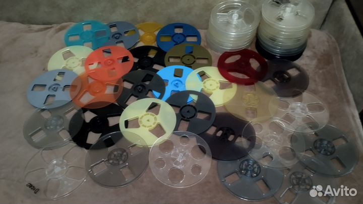 Кассеты мк-90,60. Пустые катушки (18. 550м)