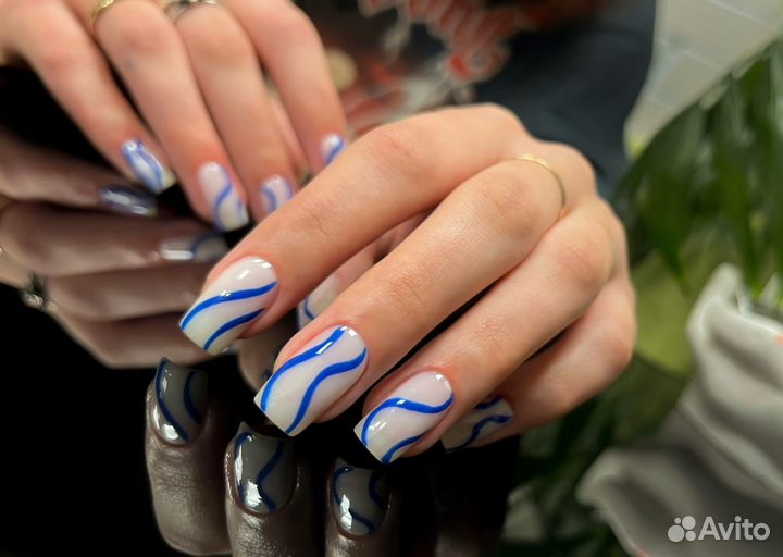 Маникюр с покрытием гель лак