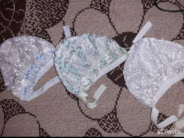 Конверт-трансформер/на выписку, чепчик, пинетки