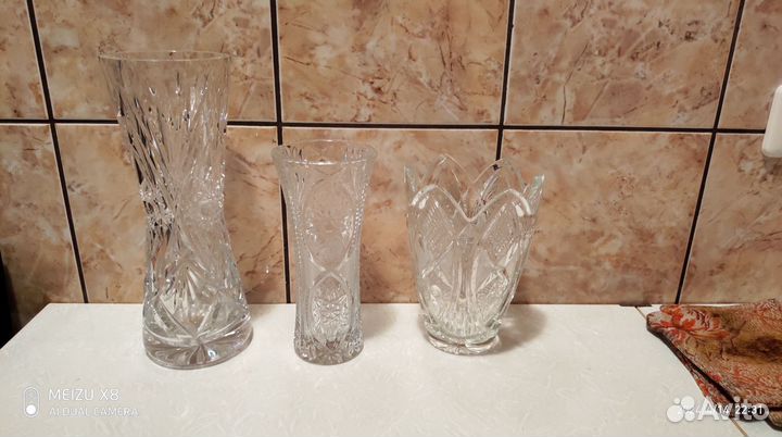 Ваза хрустальная СССР