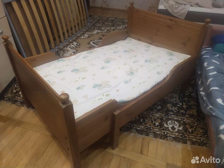 Детская кровать IKEA раздвижная