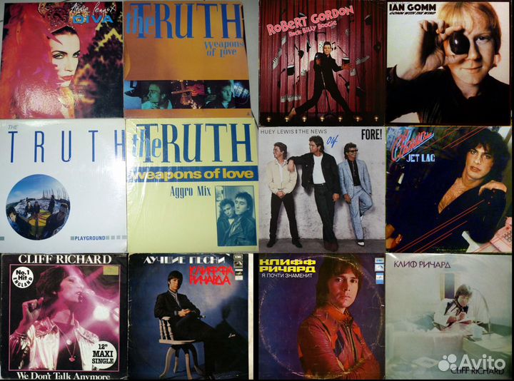 Импортные пластинки в стиле Рок н Ролл (часть 2)