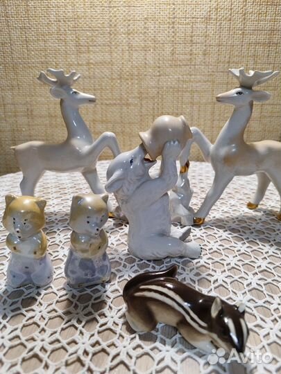 Фарфоровые статуэтки СССР