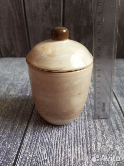 Банка для сыпучих продуктов, керамика, 550 мл
