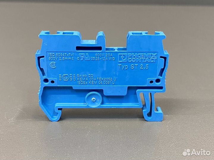 Phoenix contact 3031225 ST 2,5 BU новое, 6 шт
