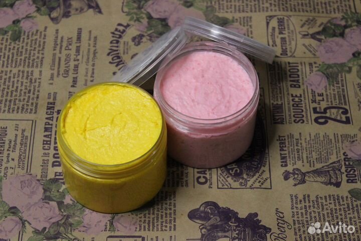 Крем мыло Суфле ручной работы