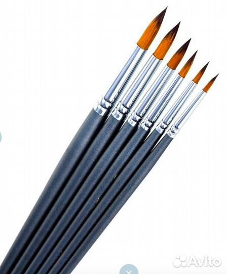 Набор кистей (2уп.) для рисования. Новые