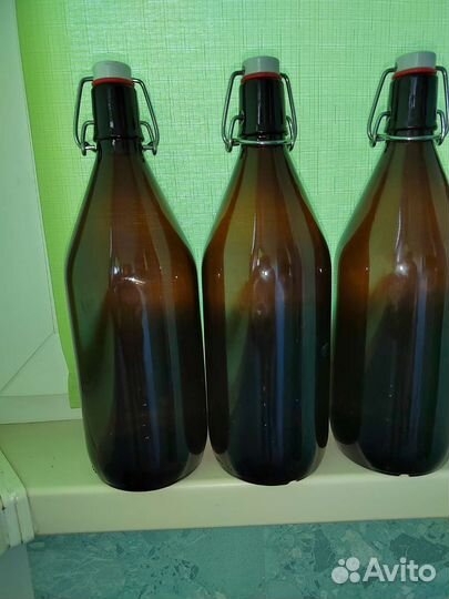 Бутылки с бугельной пробкой