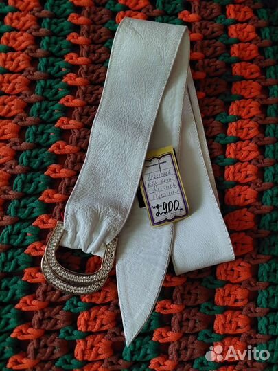 Ремень женский кожаный италия