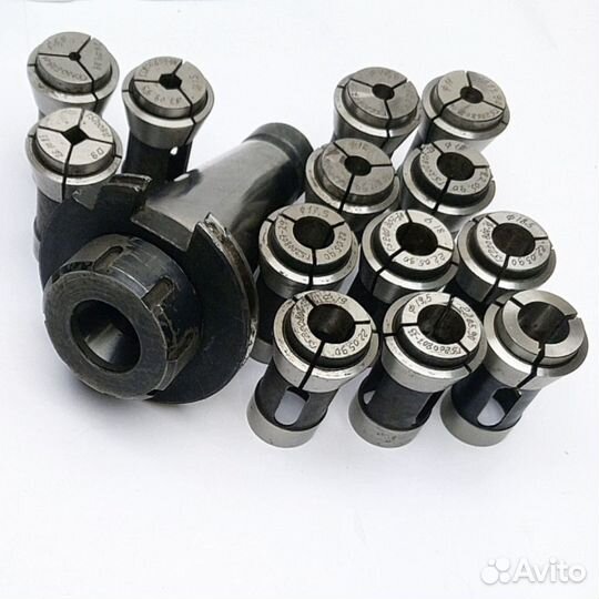 Оправка исо50/ISO50 патрон цанговый (набор: патрон