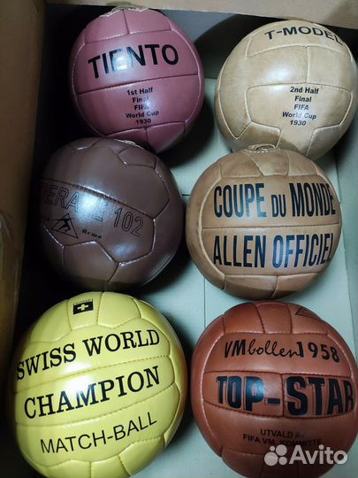Футбольные Мячи чемпионата мира 1930-1970