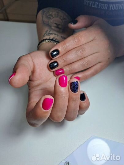 Наращивание ногтей модель