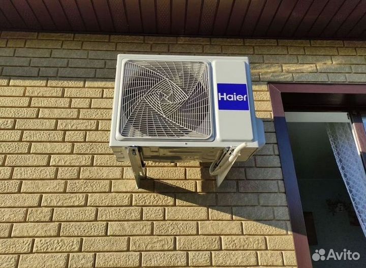 Сплит система с установкой