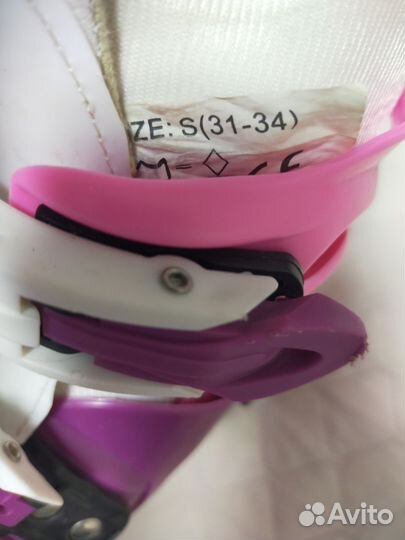 Роликовые коньки детские раздвижные