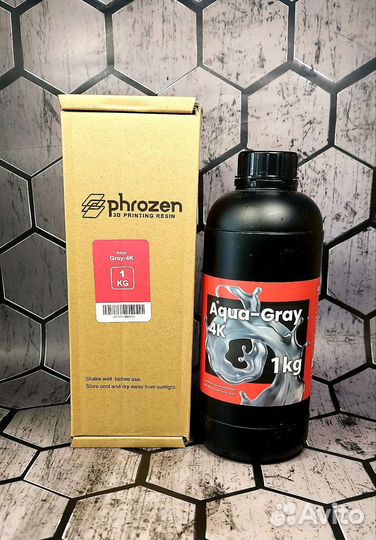 Фотополимерная смола Phrozen Серая 4K - 1 литр