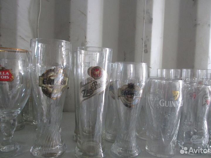 Бокалы под пиво с надписью