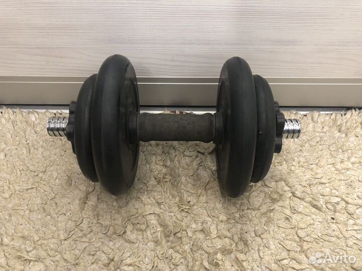 Гантеля разборная