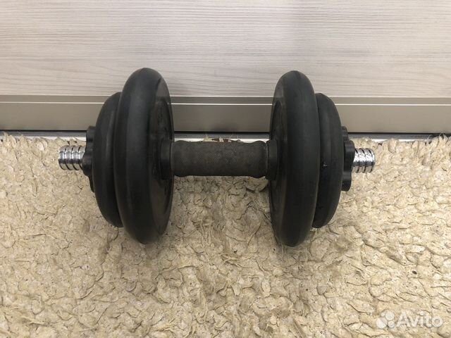 Гантеля разборная