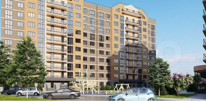 1-к. квартира, 32,9 м², 2/10 эт.