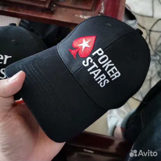 Кепка (бейсболка) Red Spades & pokerstars