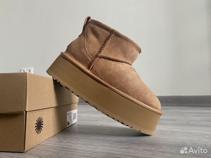 Ugg Ultra Mini Platform Chestnut