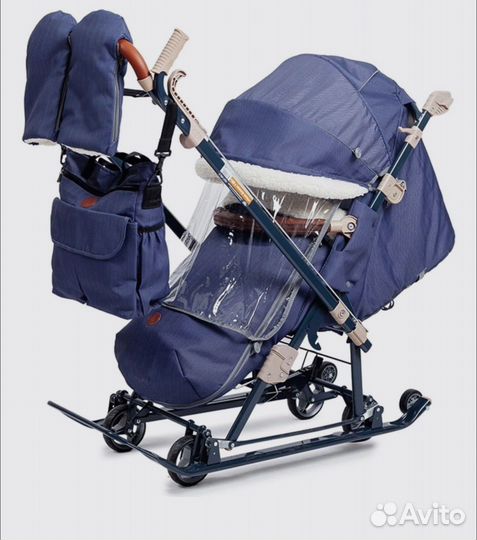 Санки-коляска