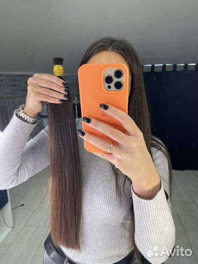 Волосы для наращивания 55 см